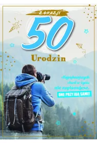 Armin Style KARNET URODZINY 50 B6 Z KOP AS GM-929 FOL