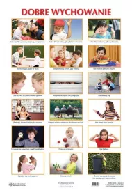Plansza edukacyjn. Dobre wychowanie/Zdrowe nawyki