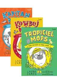Pakiet: Przygoda na pe�nym morzu. Kapitan Mops, Galopem po zwyci�stwo. Kowboj Mops, Dzika przygoda w parku safari. Tropiciel Mops