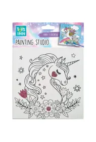 Zestaw do malowania Canvas Unicorn Flowers Stnux