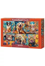Puzzle 2000 el. Choose Your Pet Castorland