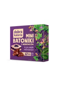 Dobra Kaloria Mini batoniki z nerkowcw a`la ciasto porzeczkowe 6 x 18 g