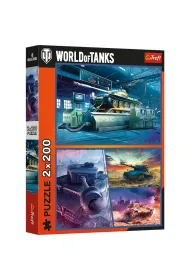 Puzzle 2x200 el. Pancerna misja Trefl