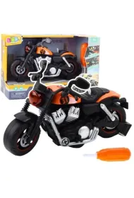 Motocykl do skrcania pomaraczowy