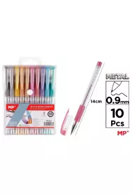Mp Main Paper D�ugopis metaliczny 10 kolor�w 10 szt.