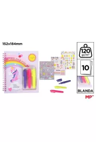 Mp Main Paper Zestaw do kolorowania z naklejkami Unicorn