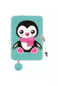 My little friend Pami�tnik z k��dk� 3D w�ochacz A5 Penguin mkmn 96 kartek