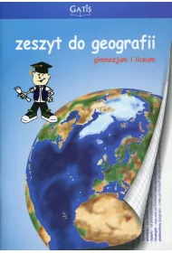 Gatis Zeszyt z poradnikiem A5 Geografia kratka 60 kartek