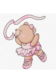 Malowanie po numerach - Balerina Kids 25x25cm Ideyka