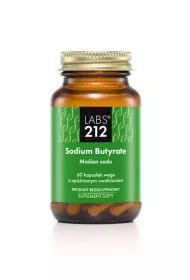 Labs212 Sodium Butyrate - Malan sodu suplement diety 60 kaps.