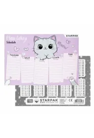 Starpak Plan lekcji z tabliczk� mno�enia Kitty 25 szt.