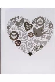 Fandy Fotoalbum samoprzylepny szyty Lace 1