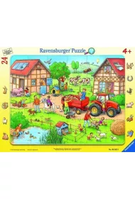 Puzzle ramkowe 24 el. Moja ma�a farma Ravensburger