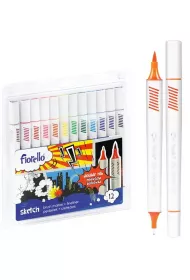 Fiorello Pisaki Sketch dwustronne 12 szt.