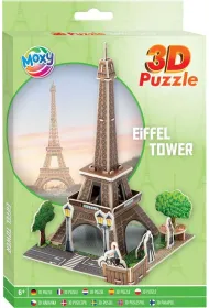 Puzzle piankowe 3D Wie�a Eiffla Grafix