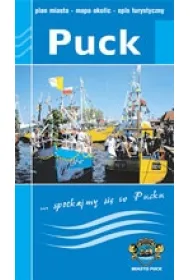 Plan miasta z map� okolic Puck 1:10 000