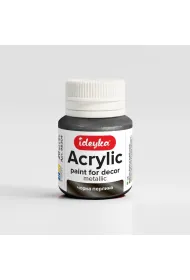 Farba akrylowa metaliczna Czarna per�a 20ml