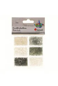 Titanum Koraliki plastikowe 6 rozmiar�w 32g