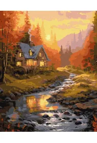 Ideyka Malowanie po numerach - S�oneczna dolina 40x50cm