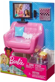 Barbie Mebelki do domku Kino domowe FXG36 Mattel
