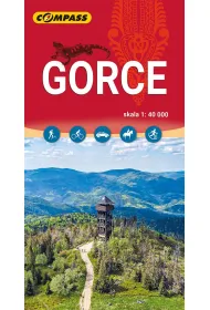 Gorce. Mapa turystyczna w skali 1: 40 000