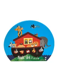 Puzzle dla dzieci w ozdobnym pude�ku 36 el. Arka Noego Barbo Toys
