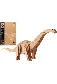Puzzle drewniane 3D Dinozaur Diplodoukus Pro Kids