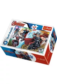 Puzzle mini 54 el. Bohaterowie The Avengers 4 Trefl