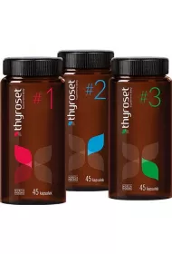 Norsa Pharma Thyroset - wsparcie tarczycy Suplement diety 3 x 45 kaps.