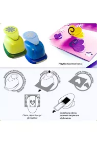 Dalprint Dziurkacz ozdobny kombinerki Ko�o 3 mm