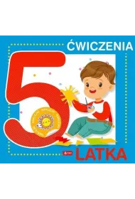 �wiczenia 5-latka + naklejki