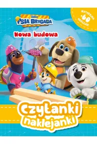 Czytanki naklejanki. Nowa budowa. Disney Junior Psia Brygada