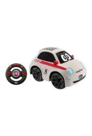 Auto Fiat 500 z pilotem - bia�y Chicco