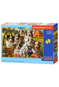 Puzzle 260 el. Happy Dogs In The Countryside Castorland