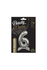 Godan Balon foliowy B&C Cyfra stoj�ca 6 BC-ASS6 74 cm