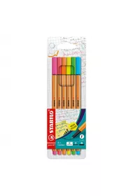 Stabilo Cienkopisy Point 88 Neon 6 szt.