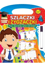 Szlaczki i zygzaczki. Pisz, wycieraj i pisz od nowa!