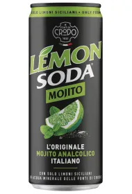 Fonti di Crodo Lemon soda Bezalkoholowy nap�j gazowany Mojito 330 ml