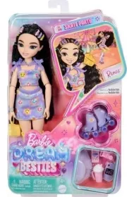 Barbie DreamBesties. Lalka Renee na wrotkach JFX99 Mattel