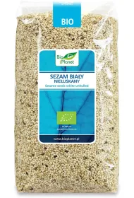 Bio Planet Sezam bia�y nie�uskany 1 kg Bio