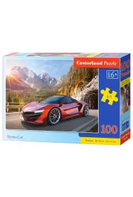 Puzzle 100 el. Sportowy samoch�d Castorland