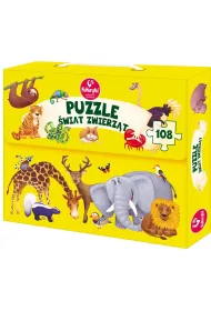 Puzzle 108 el. �wiat zwierz�t Kukuryku