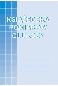 Michalczyk i Prokop Ksi��eczka pomiar�w glukozy M-915-5