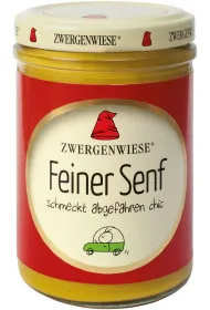 Zwergenwiese Musztarda delikatesowa bezglutenowa 160 ml Bio