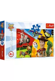 Puzzle 60 el. Stworzeni do zabawy. Toy Story 4 Trefl