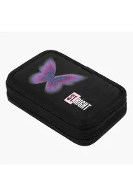 St. Majewski Pi�rnik 3-komorowy z wyposa�eniem Pastel Butterfly