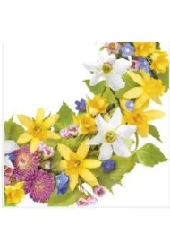 Serwetka Lunch Photo Spring Wreath SDWI009101