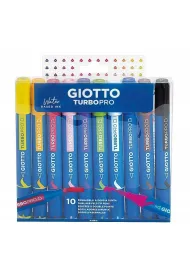 Fila Zestaw marker�w Giotto Turbo Pro 10 szt.