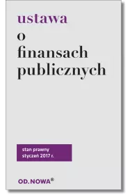 Ustawa O Finansach Publicznych 01.2017