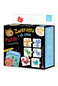 Zwierz�ta i ich cienie. Puzzle + ksi��eczka